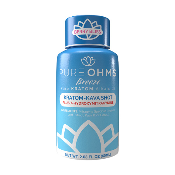 Pure OHMS Breeze 7-OH + Kratom + Kava Shot