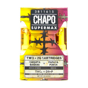 Chapo Extrax Supermax Cartridges | 4g