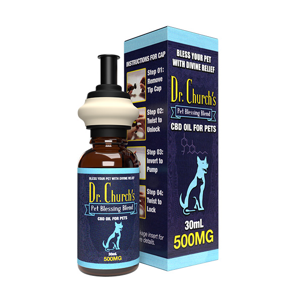 Dr. Church Pet Blessing CBD Oil for Pets | 500mg