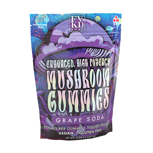 FVKD Mushroom Gummies | (10ct) 5000mg