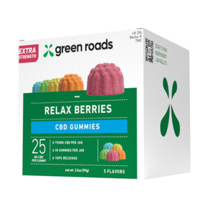 Green Roads CBD Gummies Relax Berries | (30ct) 750mg