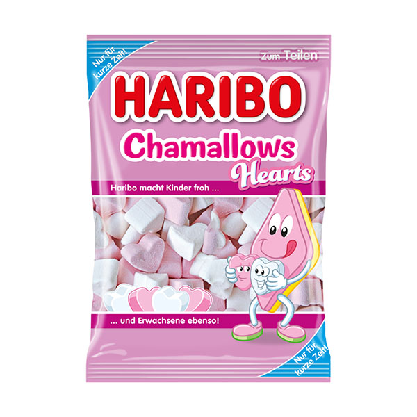 Exotic Haribo Chamallows Hearts | 200g