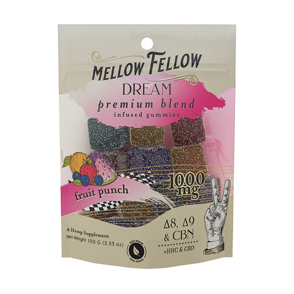 Mellow Fellow Dream Blend Gummies | (20ct) 1000mg