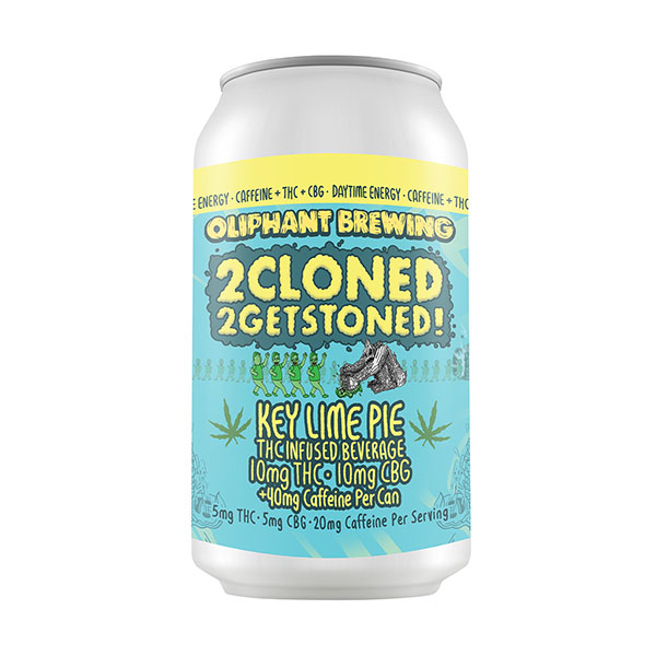 Oliphant Brewing THC + CBG Key Lime Pie Beverage | (20mg) 12oz