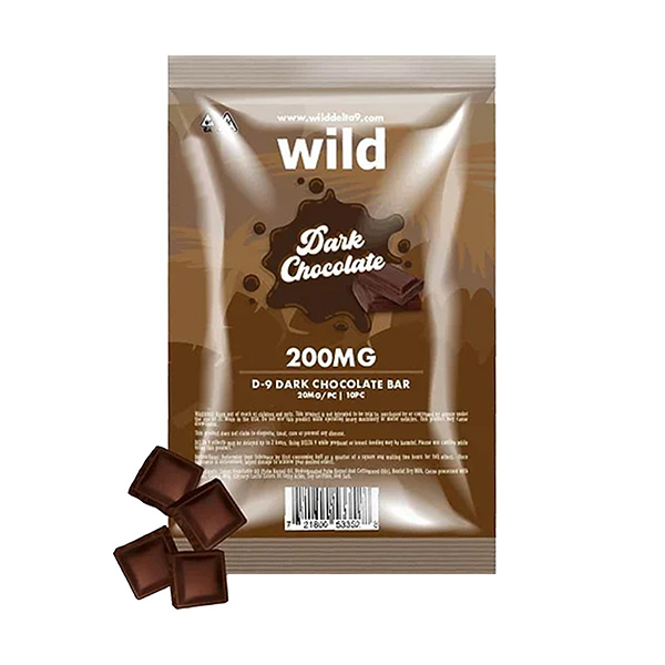 Wild D9 Chocolate Bar | (10ct) 200mg