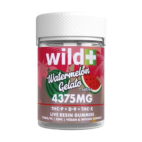 Wild THC-P + D9 + THC-X Gummies | (25ct) 4375mg