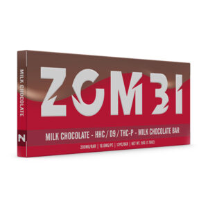 Zombi HHC/D9/THC-P Chocolate Bar | 12 Count